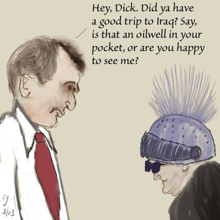 George Bush and Dick Cheney