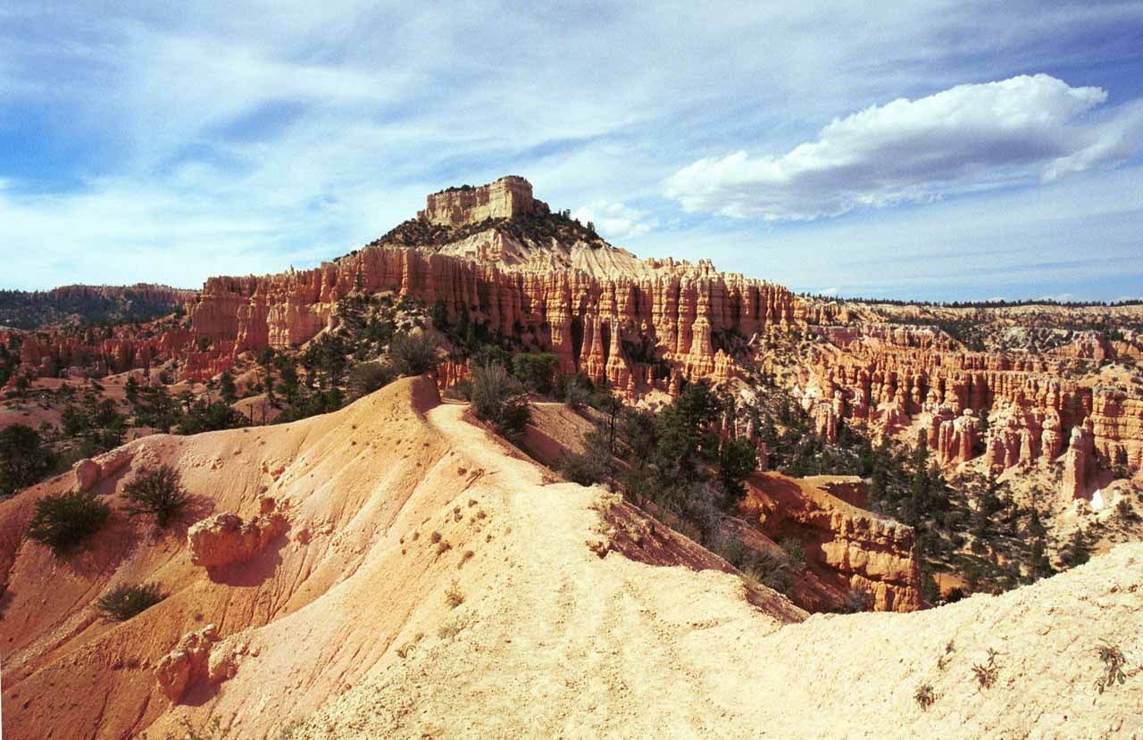 The Fairyland Castle at Bryce, via a 20mm lens