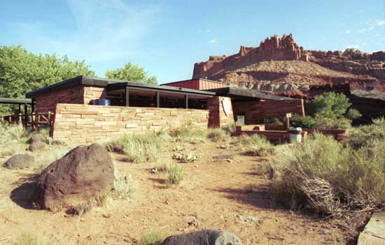 Capitol Reef visitor's center