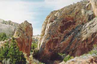 Divided cliffs